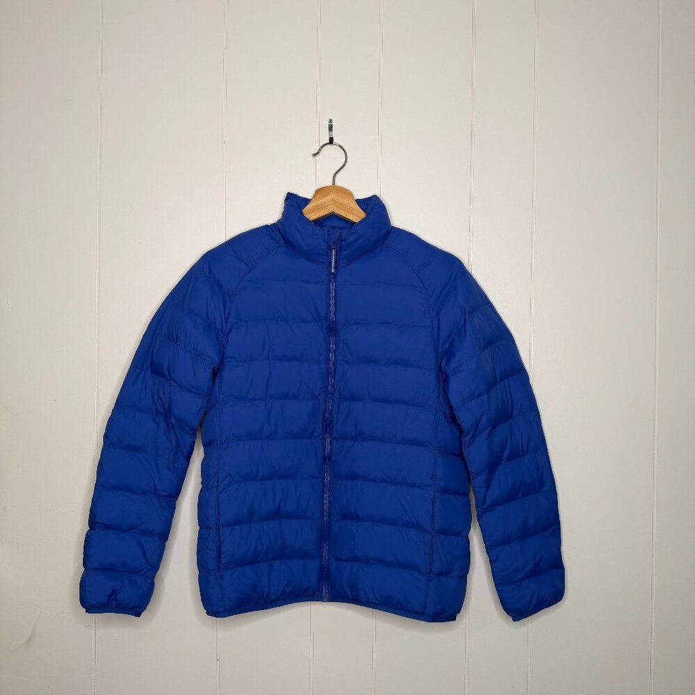 UNIQLO Kids Blue Jacket Size 13 Nylon Zip Front Lightweight